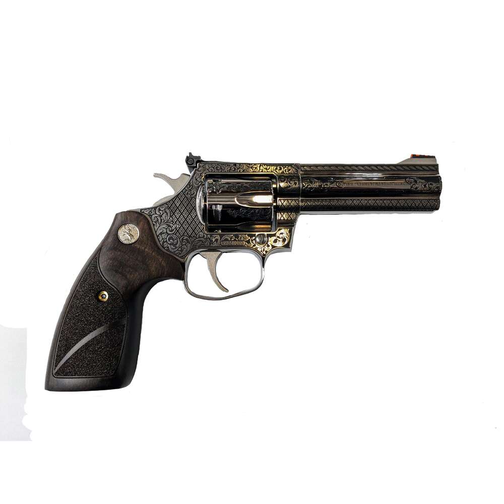 Handguns Colts Manufacturing Ready Series 357Magnum|38Special Colt King Cobra Target .357 MAG 4.25in Brl Stainless Filigree Frame and Bar